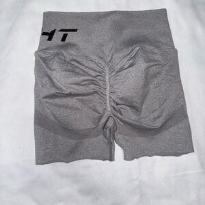 ECHT Women's Gray Scrunch Shorts